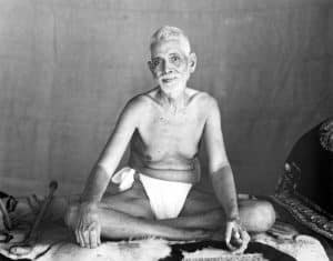 Sri_Ramana_Maharshi_-_Sitting_-_G._G_Welling_-_1948